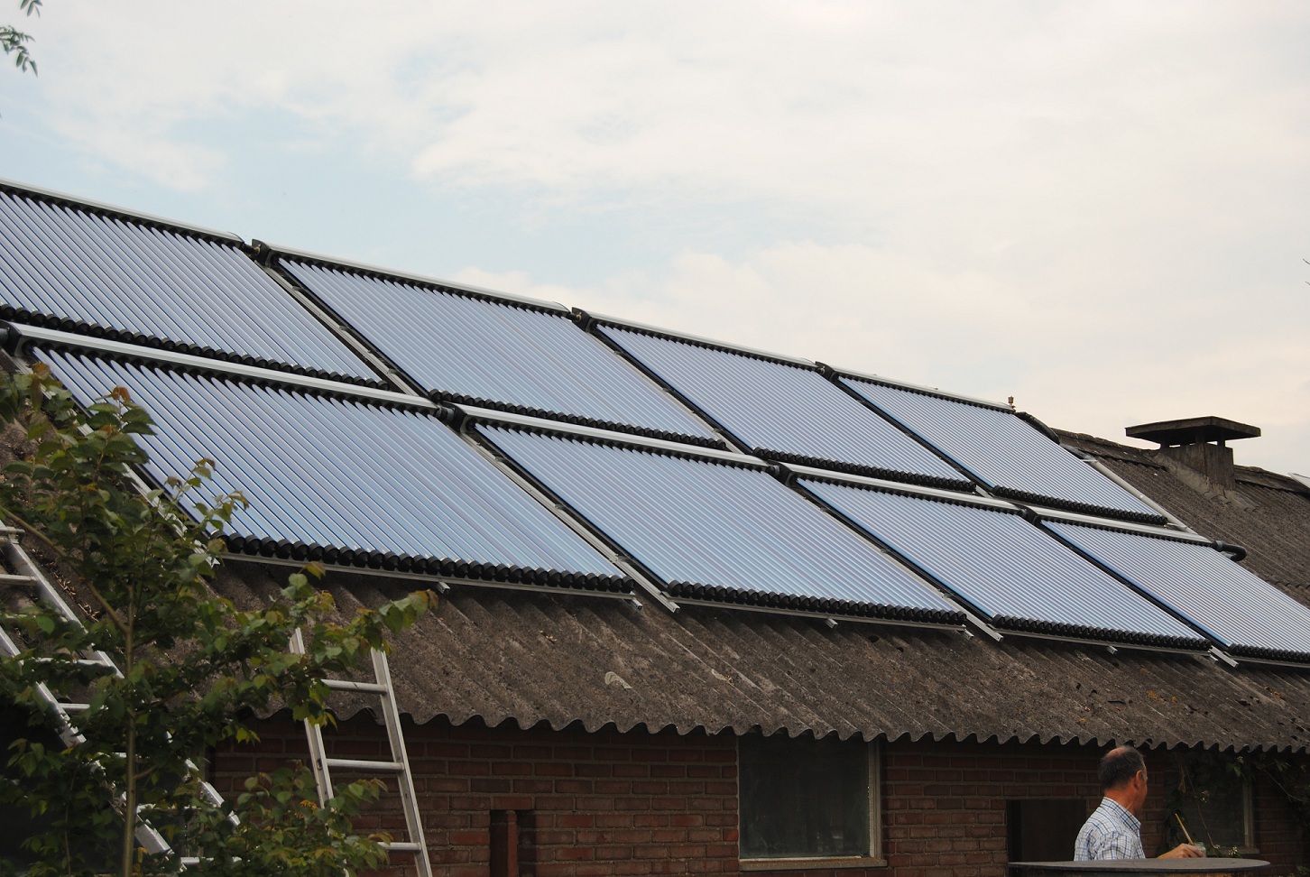 zonnepanelen op minicamping